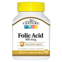 Folic Acid 400 mcg 400 mcg 250 Tabs
