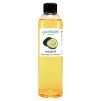 GreenHealth Avocado – 8 fl oz (237 ml) Plastic Bottle w/Cap – 100% Pure Carrier Oil