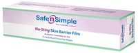 Safe N Simple RRSNS80775 Alcohol Free No Sting Skin Barrier Wipes, Box Of 75,Safe N Simple - Box 75