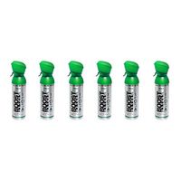 95% Pure Pocket Sized Oxygen Supplement, Portable Canister of Clean Oxygen, Increases Endurance, Recovery, Mental Acuity and Performance (5 Liter Canisters, Natural, 6-Pack)