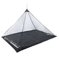 Tentock Outdoor Camping Mosiquito Insect Net Lightweight Pyramid Net with Compact Storage Bag (Black)