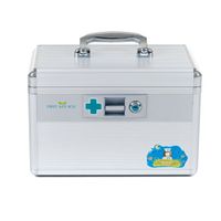 Trademark Home Trademark Home Aluminum Medical First Aid Case, 4.25 Pound