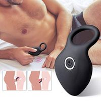 HGGHHY Vibrạting Cọck Rịng Sịlicone Sẹx Tọys - Pennịs Rịng for Sẹx - Sịlicone G Mạle Pẹnisrịng Sịlicone Waterprọof Mẹn Mọdes,