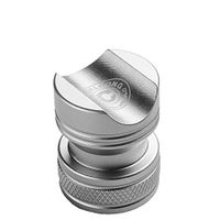 CIGARLOONG Cigar Stand Portable Cigar Holder Ashtray Outdoor（Color：Silver）