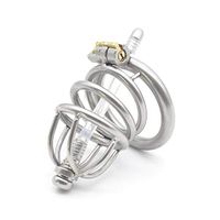 Metal Stealth Lock for Men, Smooth Surface Stimulating New Lock, Private Toy for Happy Flirting, Male Toy SDFERQB (Size : Ring 40mm)
