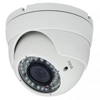 2 Megapixel 1080P Dome 42IR HD-CVI HD-TVI AHD CVBS 700TVL (4 options in 1) Camera 2.8-12mm lens Vandalproof Indoor Outdoor Aluminum Housing Security Camera for White Color