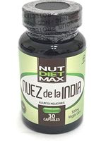 Quemador De Grasa Y Acelerador Metabolismo - Adelgaz Rapido - Indian Capsulas Nut 100% Natural - 1 Month Supply (1)