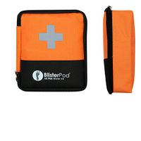 BlisterPod Ultra Blister Kit (60 Pc Set) | Comprehensive and Compact Foot Blister Prevention, First Aid and Treatment Set | Foot Care in Extreme Sport, Severe Climates, Remote & Wilderness Locations