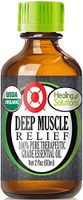 Organic Deep Muscle Relief Blend Essential Oil (100% Pure - USDA Certified Organic)