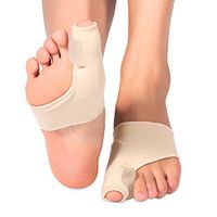 Relief Protector Sleeves Kit, Gel Pad Bunion Corrector Protector Sleeves with Gel Toe Separators Spacers Straightener and Spreader 2 Booties Easy Wear Day or Night,Bunion Pain Relief