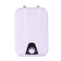 Thaweesuk Shop White 110v Instant Electric Tankless Hot Water Heater Shower Kitchen Bathroom of Set