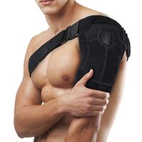 HUI JIN Compression Shoulder Sleeve Injury Prevention Shoulder Brace Support
