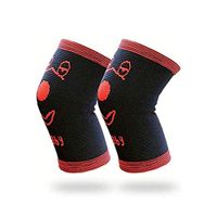 Luwint Soft Kids Knee Brace - Children Knee Pads Support for Soccer, Volleyball, Playing, Outdoor, Sports, 1 Pair (Black, 8-12 years old)