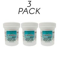 Germa Camphor Ointment. Topical Analgesic. Relieve Pain, Stiffness, Arthritis, Rheumatism, Muscular and Back Aches. 2 Oz. Pack of 3