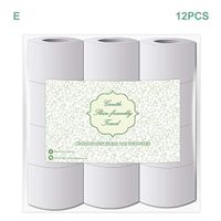 Silky & Smooth Soft 3-Ply Toilet Paper, Home Kitchen Thicken Toilet Tissue, Soft, Strong, Biodegradable Bath Tissue (White)