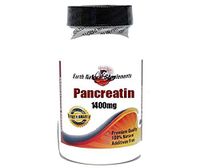 Pancreatin 1400mg * 100 Caps 100% Natural - by EarhNaturalSupplements