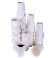 Hot White Paper Coffee & Tea Cups [ 12oz ] Disposable Paper Cups ideal for Home, Office, Restaurant, and Togo.
