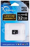 G.Skill 32GB Micro SDHC Flash Memory Card (FF-TSDG32GN-C10)