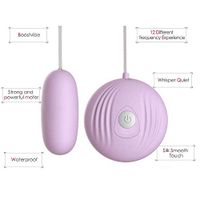 Portable Vibranting Love Eggs Kegel Exercise Weights Vǐbrǎt-ǒr- Doctor Recommended Kegel Massager Love Egg Kegel Ball Love Egg Bullet Egg Yoni Egg for Women (Purple)