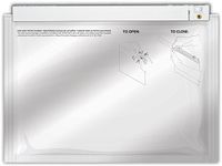 Medium Child-Resistant Silver Plastic Zip Lock Opaque 9" x 6" Bags