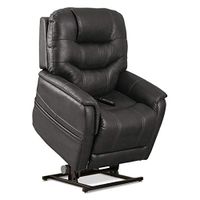 Pride ViVaLift Elegance V.2 Infinite Lay Flat Lift Chair (PLR975M) with Inside Delivery Option (Badlands Steel, Curbside Delivery)