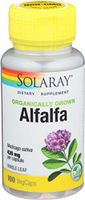 Solaray, Alfalfa Organic, 100 Veg Capsules