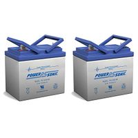 Power Sonic 12V 35AH SLA Battery Replacement for SG12350FP - 2 Pack