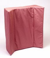 Contoured Back Support for Geri Chair. Back thickness 3” 26”H x 21”W x 6”wings; color: teal