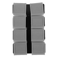 Hongzer Finger Cover, 8Pcs Silicone Anti-Slip Elasticity Golfer Swing Grip Golf Finger Band Cover Sets(Gray)