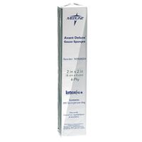 Medline NON26224 Avant Deluxe Non-Sterile Gauze Sponge, 2" x 2", 4-Ply (Pack of 8000)