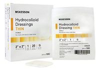 McKesson - Hydrocolloid Dressing McKesson 6 X 7 Inch Sacral Sterile - 10/Box - McK
