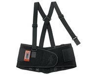 Ergodyne 11284 Hi-Performance Backsupport L 8-1/2-Inch x38-Inch Black