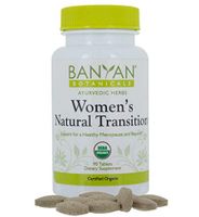 Banyan Botanicals Women's Natural Transition - USDA Organic, 90 Tablets - Cooling & Soothing - Herbal Hotflash Relief for Menopause*