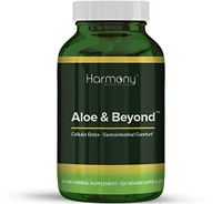 Harmony Nutraceuticals Aloe and Beyond Ayurvedic Cellular Detox-Digestive Support120 Vegan Capsules