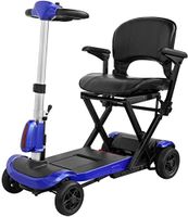 Drive Medical ZooMe Auto-Flex Remote Folding Travel Scooter