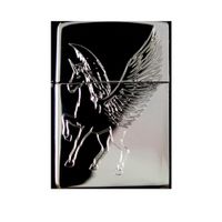 Lighter - Winged Pegasus Unipeg Alicorn High Polish Chrome - Star Int. Inc Brand