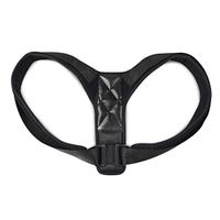 hwangli Adult Unisex Posture Corrector Shoulder Back Belt Black
