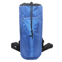 Fityle Waterproof Shockproof Oxygen Cylinder Tank Holder Backpack Sleeve Bag with Adjustable Shoulder Strap and Side Pockets for Oxygen Cylinders and D Tanks
