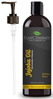 Plant Therapy Jojoba Oil + PUMP 16 oz 100% Pure, Cold-Pressed, Natural and GMO-free Moisturizer and Carrier Oil for Essential Oils
