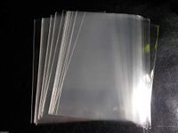 Packaging Bags Suppliers 25 9''x 12'' Super Crystal Clear Cello Bags Flat