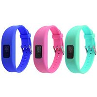 HWHMH Garmin Vivofit 3 Buckle Bracelet - Adjustable Wristband and Wristwatch Style - Silicone Replacement Secure Band for Garmin Vivofit 6...