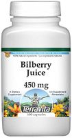 Bilberry Juice - 450 mg (100 Capsules, ZIN: 519182)