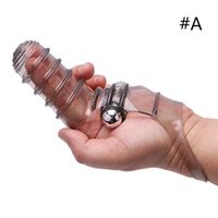 Bache60 Female Strāp-on Fínger Vibratór G-Spót Sti-mulator Silicone Masager Adullt Six Gāme Toys
