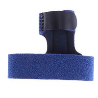 Healifty Trigger Finger Splint Adjustable Finger Support Brace Bonus Fastening Tape Tendon Rupture Injured Pain Relief Fixation Band (Blue)