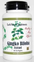 Gingko Biloba * 180 Softgels - Earth Natural - Memory Problems (2 Bottles)