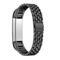 Lyperkin Compatible with Fitbit Alta HR Bands, Fashion Delicate Stainless Steel Watch Strap Bands Quick Release Replacement Wristband Accessories Compatible with Fitbit Alta HR Smart Watch for Women