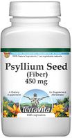 Psyllium Seed (Fiber) - 450 mg (100 Capsules, ZIN: 511401) - 2 Pack