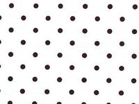 BLACK DOTS on WHITE Recycled Tissue120~20"x30" Half Ream Tissue Prints (2 unit, 120 pack per unit.)