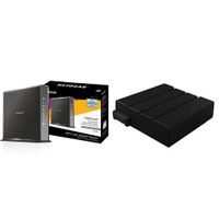 NETGEAR Nighthawk AC1900 (24x8) DOCSIS 3.0 WiFi Cable Modem Router For XFINITY Internet & Voice (C7100V) Ideal for Xfinity Internet and Voice services with Rechargeable Battery