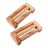 Boliaman Foot Massager Roller, Relieve Plantar Fasciitis, Stress, Heel, Arch Pain - The Original - Shiatsu Acupressure Relaxation - 2 PCS